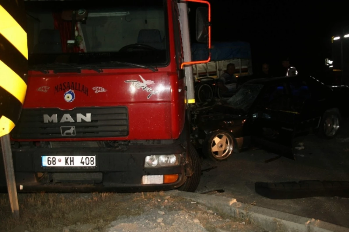 Yozgat\'ta Trafik Kazaları: 1 Ölü, 3 Yaralı