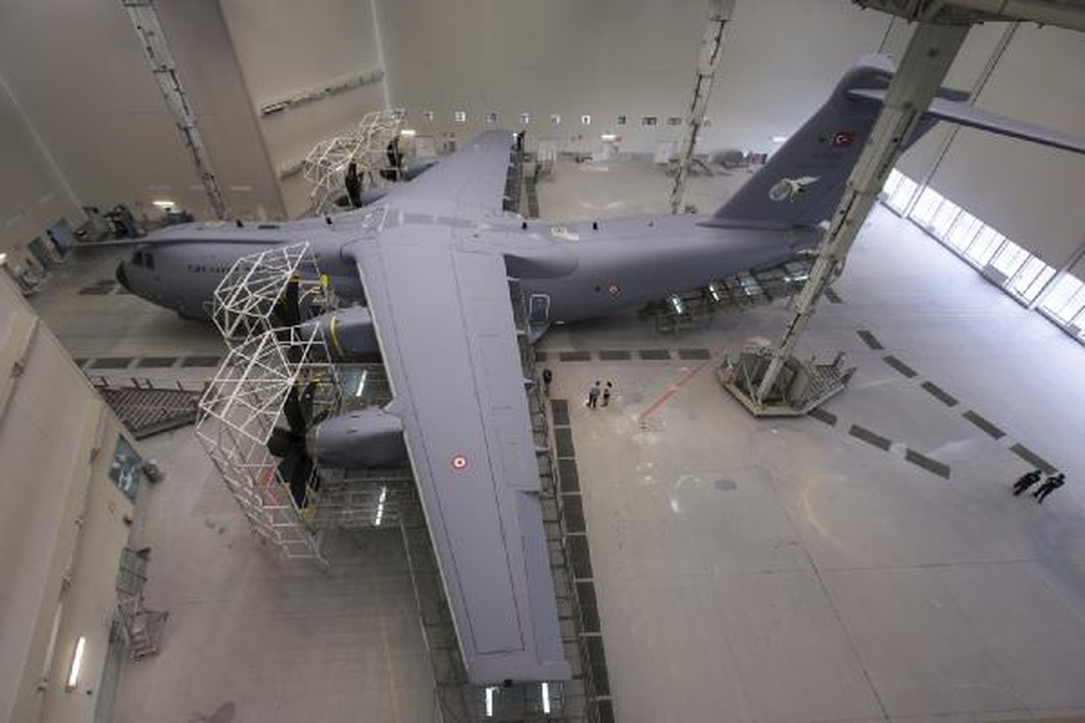 A400m, Türk Hava Kuvvetleri Renklerine Boyandı