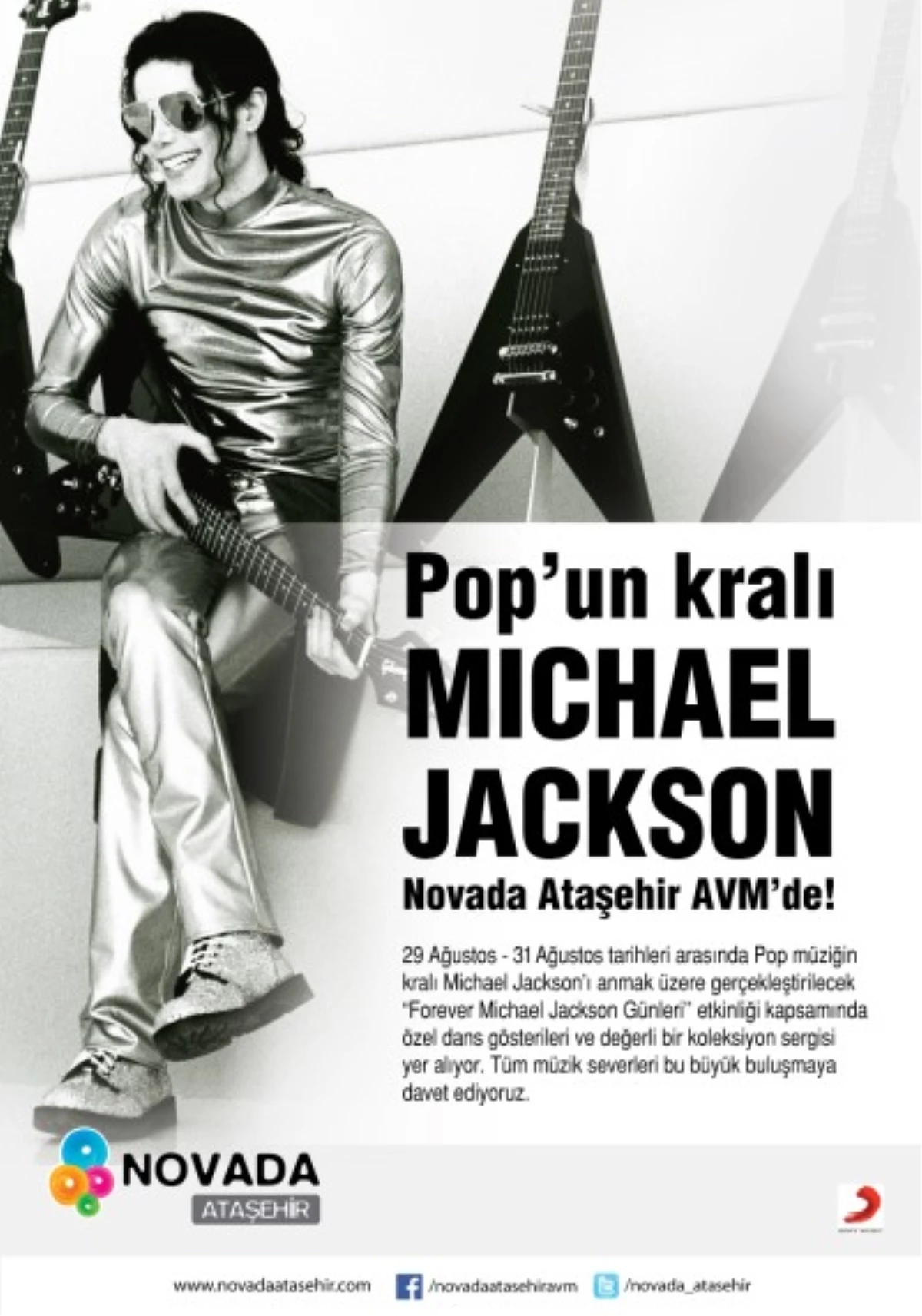 Michael Jackson Doğum Günü Partisi Novada Ataşehir AVM\'de