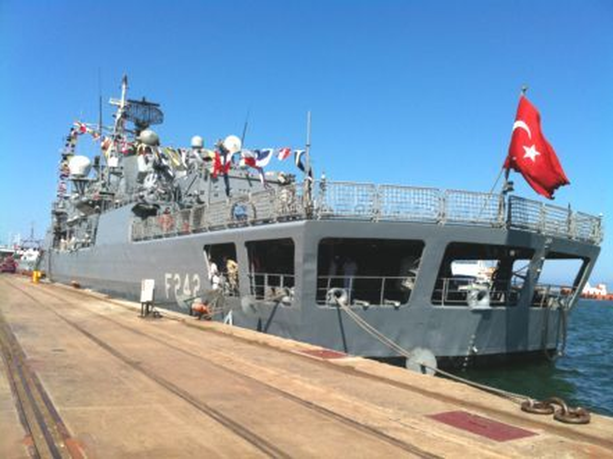 Tcg Fatih Fırkateyni Samsun\'da