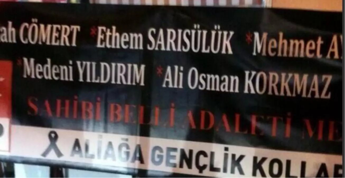 CHP, Ali İsmail Korkmaz\'ın Adını Pankarta Yanlış Yazdı
