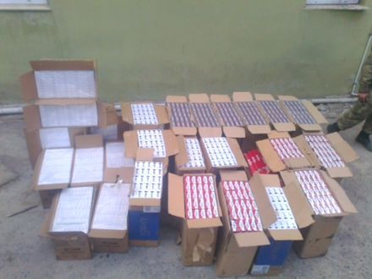 Erzurum\'da 20 Bin 364 Paket Kaçak Sigara Ele Geçirildi