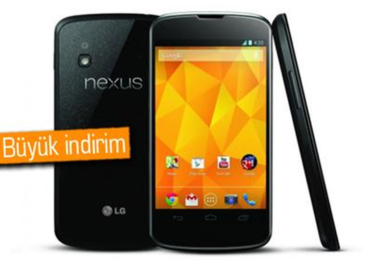 Nexus 4\'ün Fiyatında 100 Dolarlık İndirime Gidildi