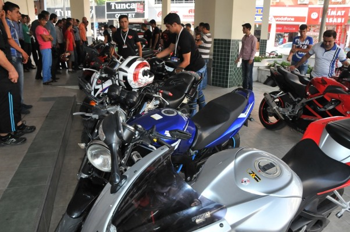 Osmaniye Motosiklet Kulübünden Başkan Kara\'ya Ziyaret