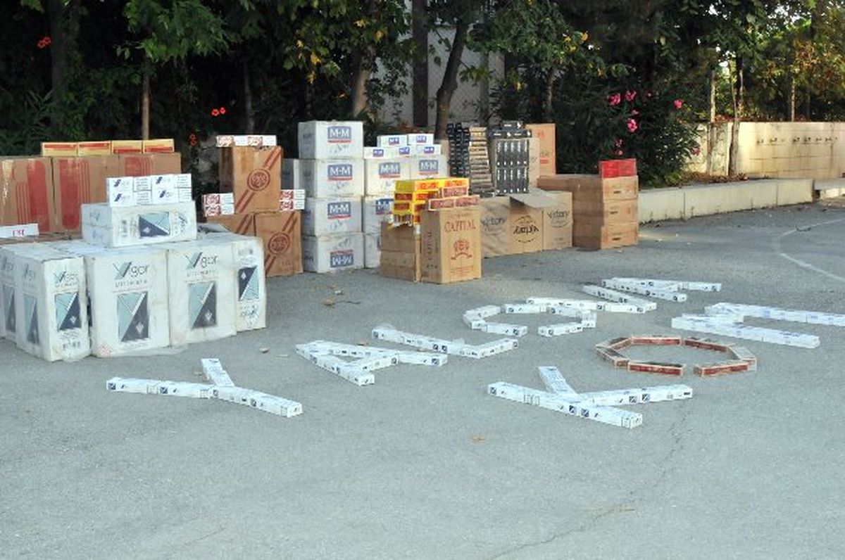 Yalova\'da Kaçak Sigara Operasyonu