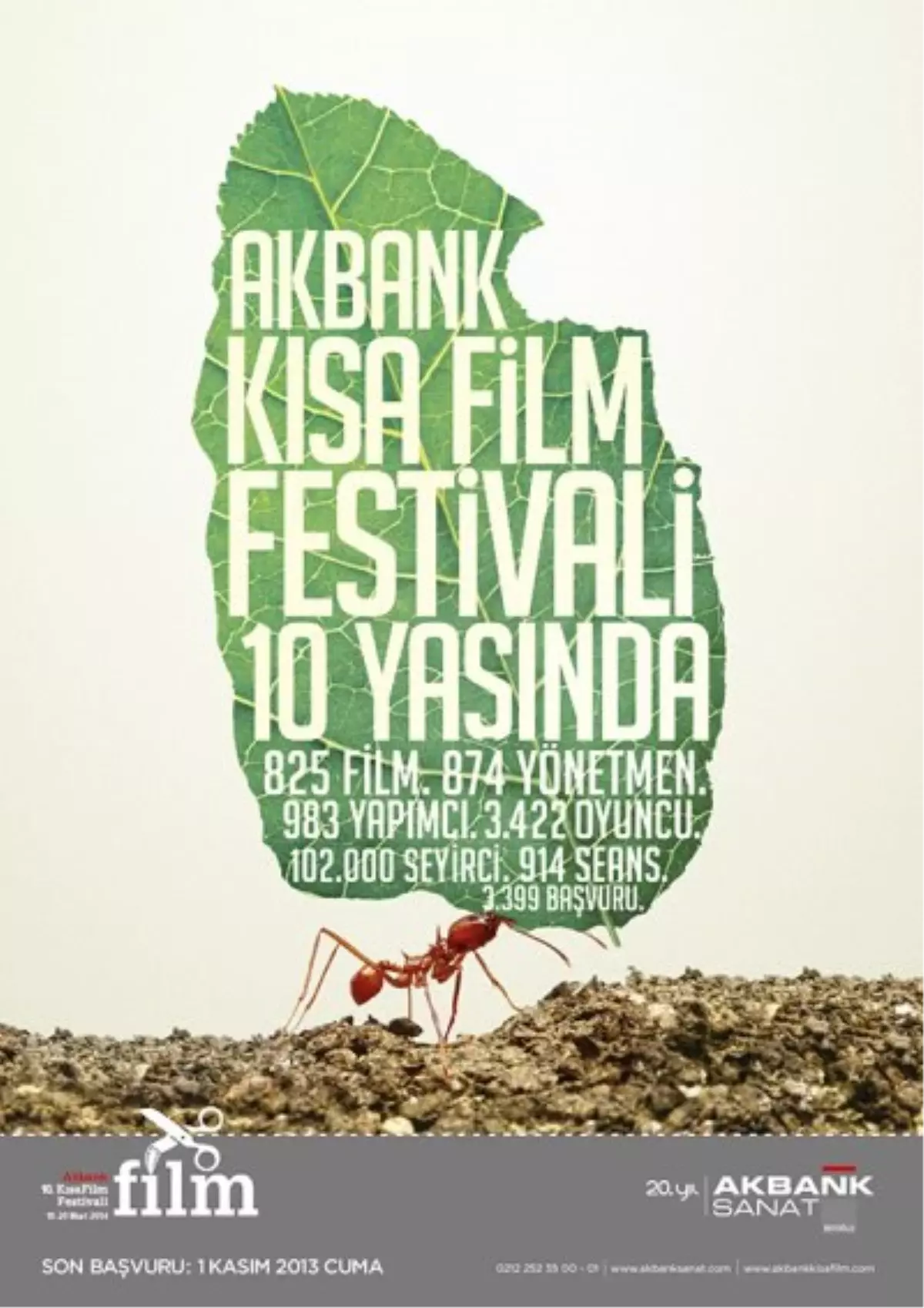 Akbank 10. Kısa Film Festivali\'ne Başvurular Başladı