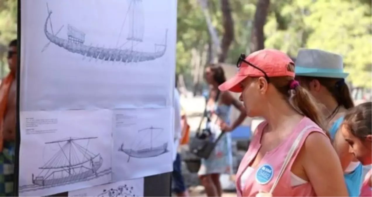 Akdeniz Gemileri Phaselis'e Yelken Açtı