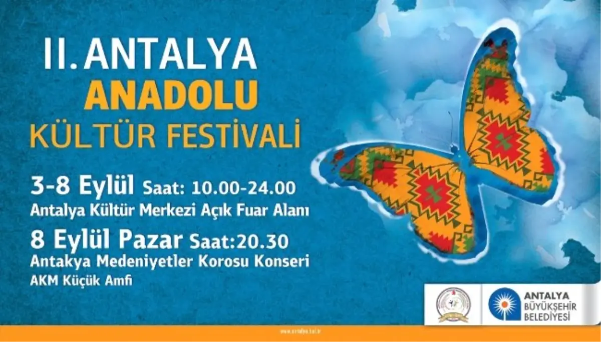 Antalya\'da 2. Anadolu Kültür Festivali Başlıyor