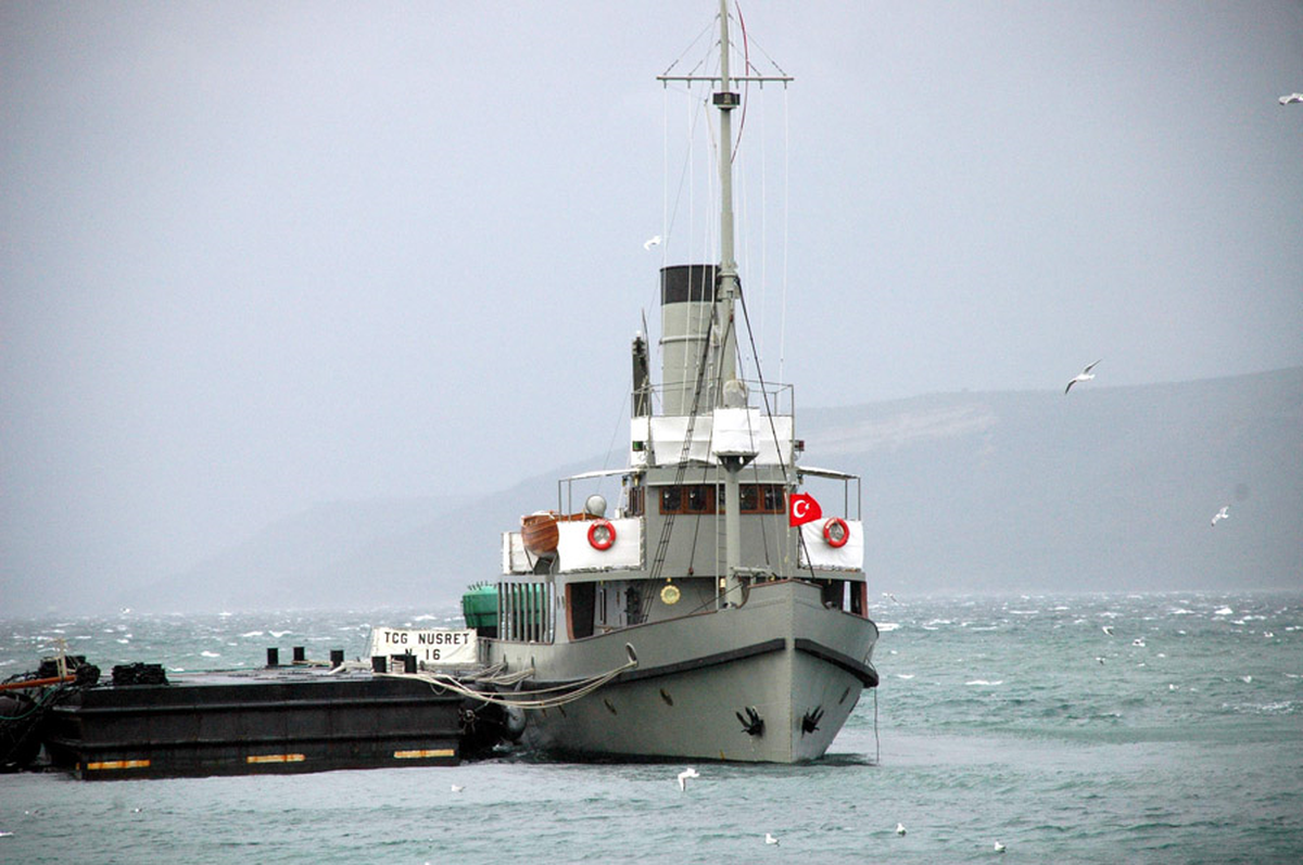 Çanakkale Kahramanı Nusret Mayın Gemisi Vatandaşlarla Buluşuyor