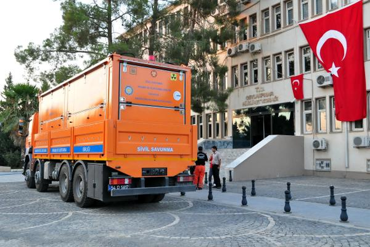 Ceylanpınar\'da Kimyasal Önlemi Alındı