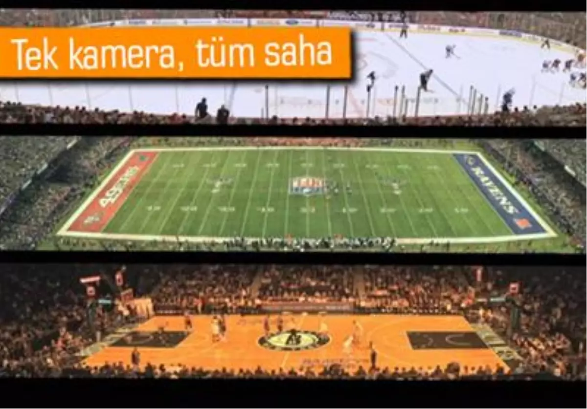 Ultra-wide Kamera Spor Müsabakasını Tek Noktadan Kaydedecek