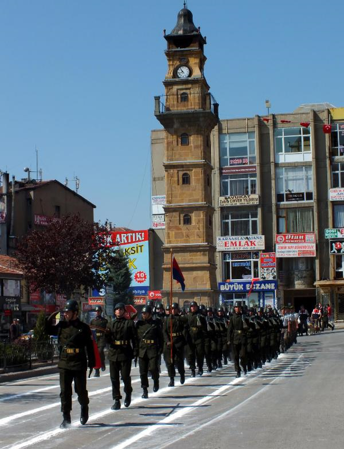 Yozgat\'ta Mehter Takımlı Kutlama