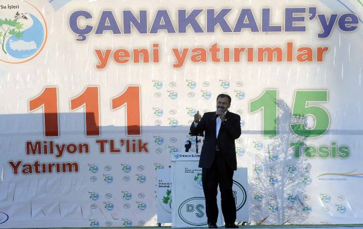Bakan Eroğlu\'ndan Gelibolu\'ya 2015 Müjdesi
