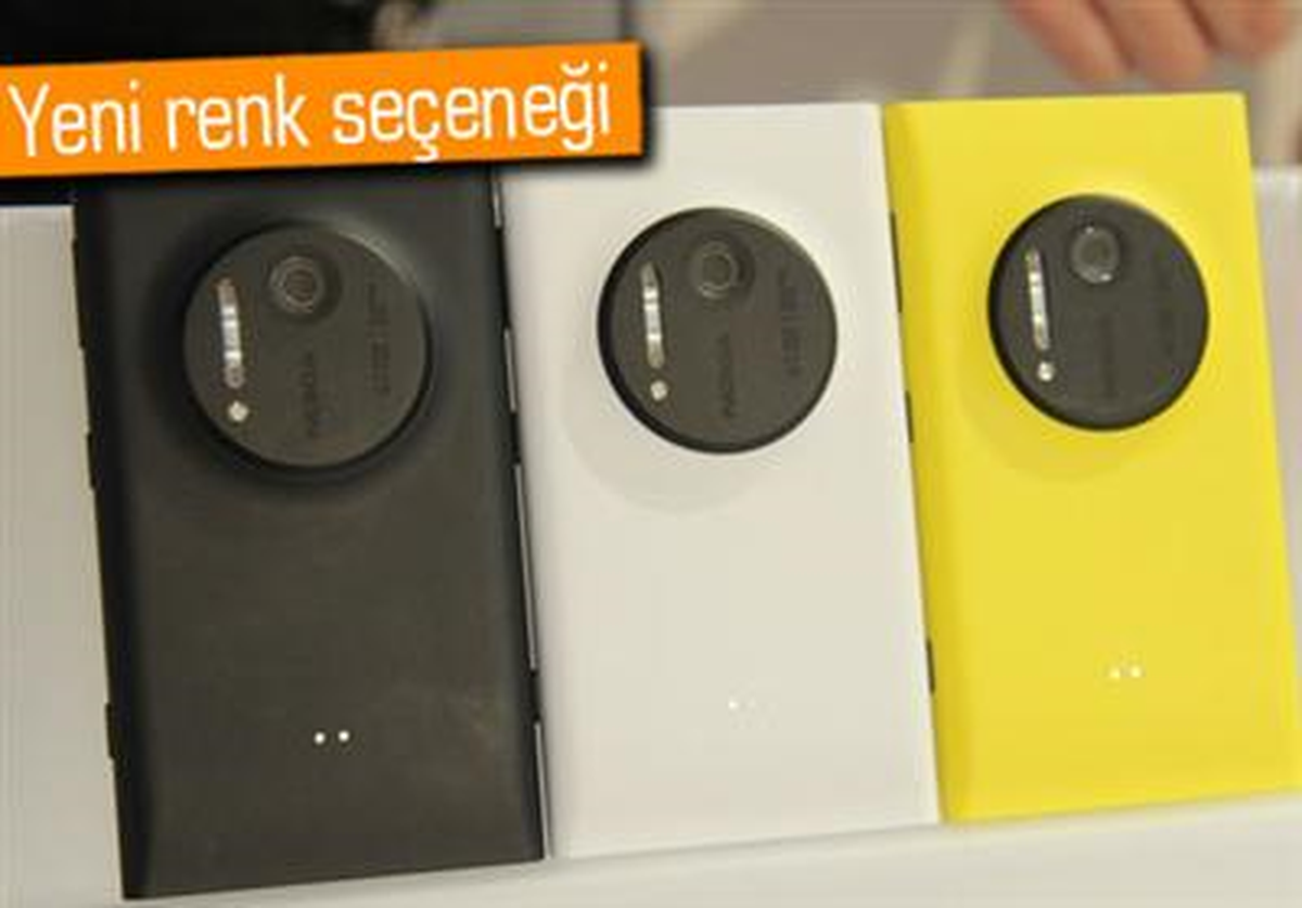 Nokia Lumia 1020 İçin Yeni Renk Seçeneği