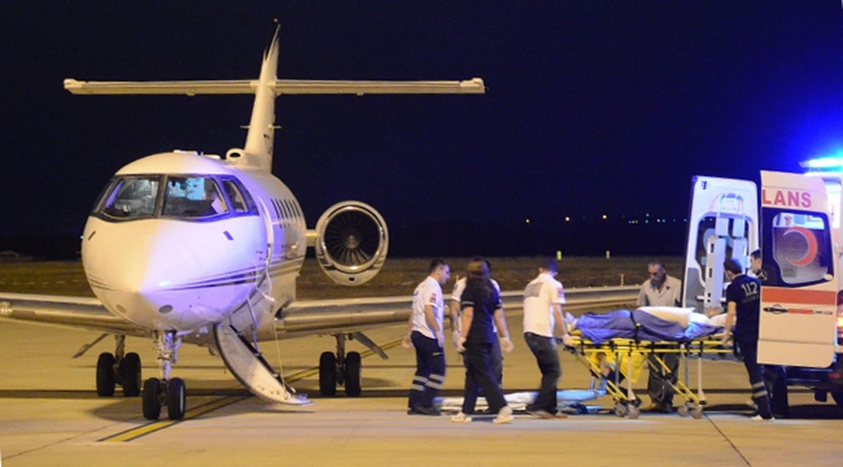 Ağrı\'dan Ambulans Uçakla Hasta Sevki