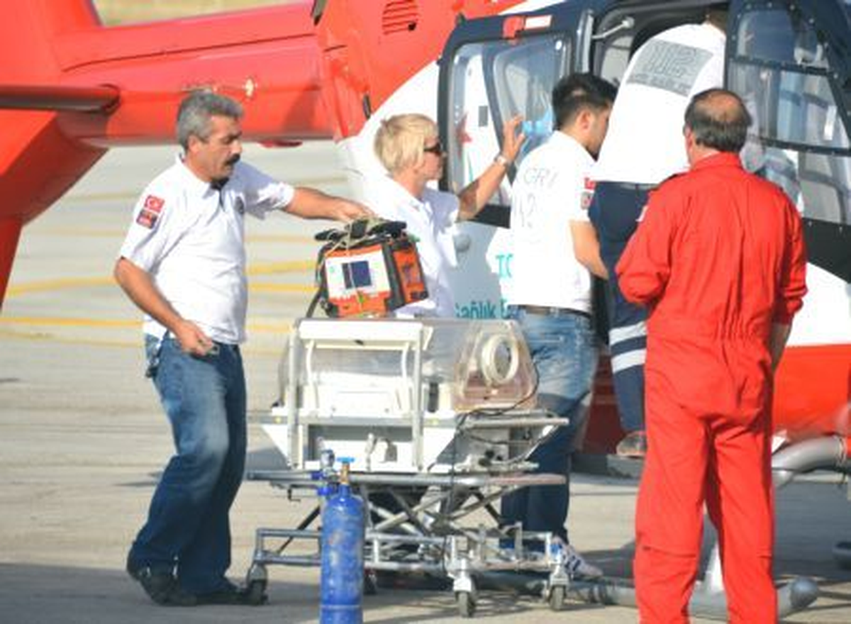 Ambulans Uçakla Getirilen Bebek Kurtarılamadı