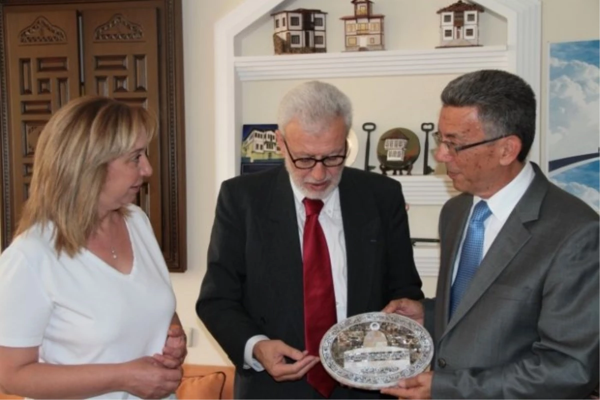 Filistin Kültür Bakanı Beypazarı\'nı Ziyaret Etti