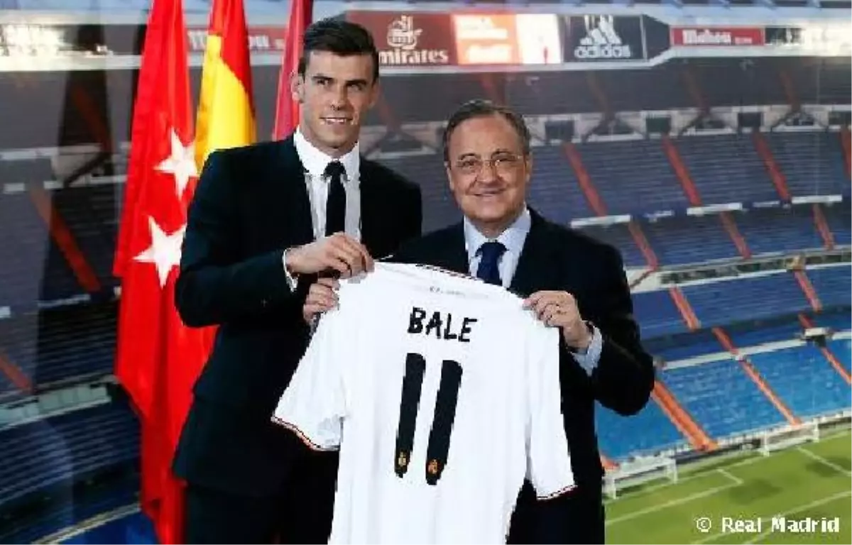 Gareth Bale Real Madrid\'e İmzayı Attı