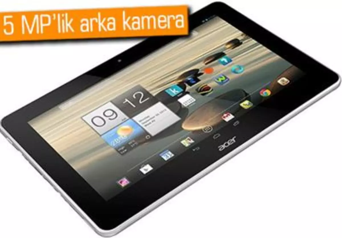 Acer, 10.1 İnç\'lik Android Tabletini Duyurdu