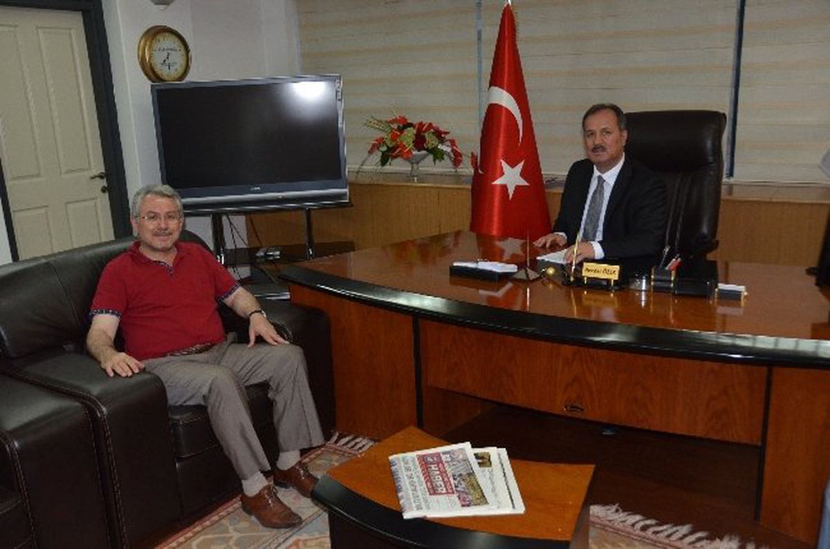 AK Parti\'li Yüksel\'den DTO\'ya Ziyaret
