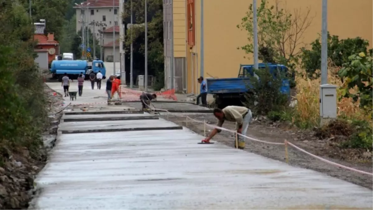 Bozkurt Belediyesinden Yol Çalışması