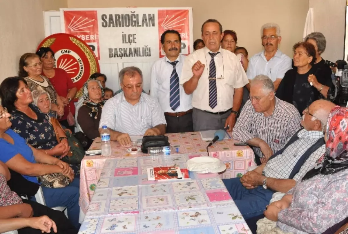 CHP\'li Şener Tatar Sarıoğlan Belediye Başkanlığı İçin Aday Adaylığını Açıkladı