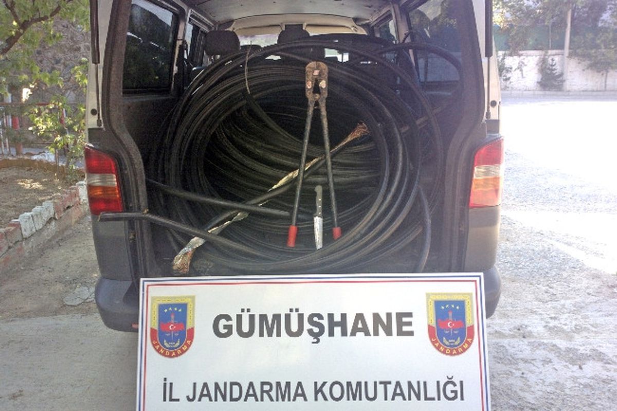 Gümüşhane\'de Jandarma Hırsızlık Çetesini Çökertti