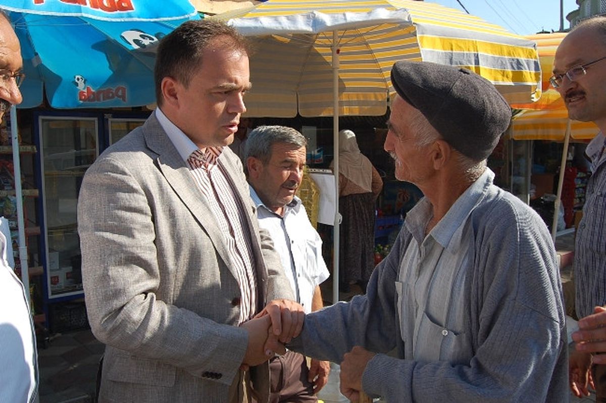 Matlı\'dan Harmancık\'ta Esnaf Ziyareti