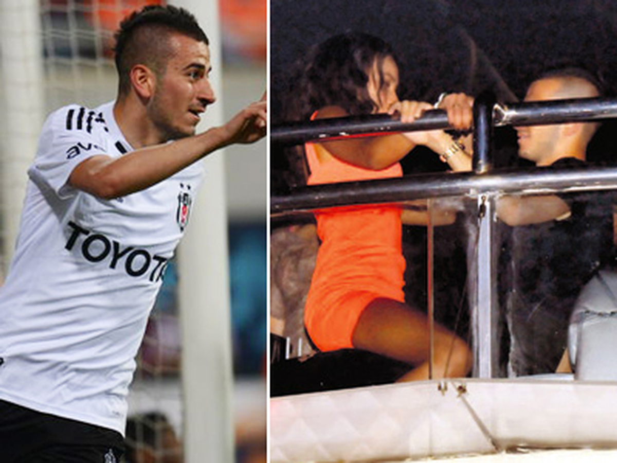 Beşiktaşlı Oğuzhan ve Fernandes 8 Kızla Beraber Eğlendi