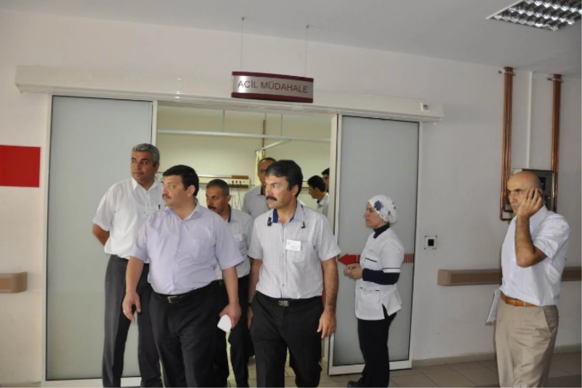 Osmaniye\'den Gelen Sağlık Heyeti Nevşehir\'de İncelemelerde Bulundu