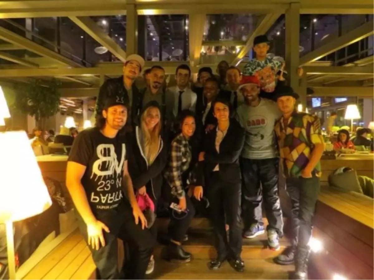 Redfoo & Party Rock Crew\'in Tercihi Kuruçeşme HUQQA Restoran