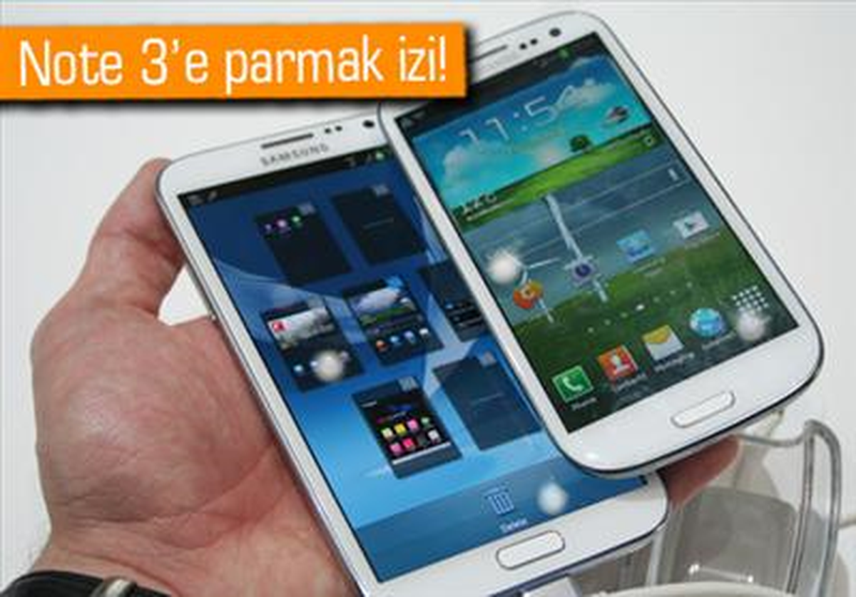 Samsung Galaxy Note 3\'ün Parmak İzi Okuyucusu Sızdı