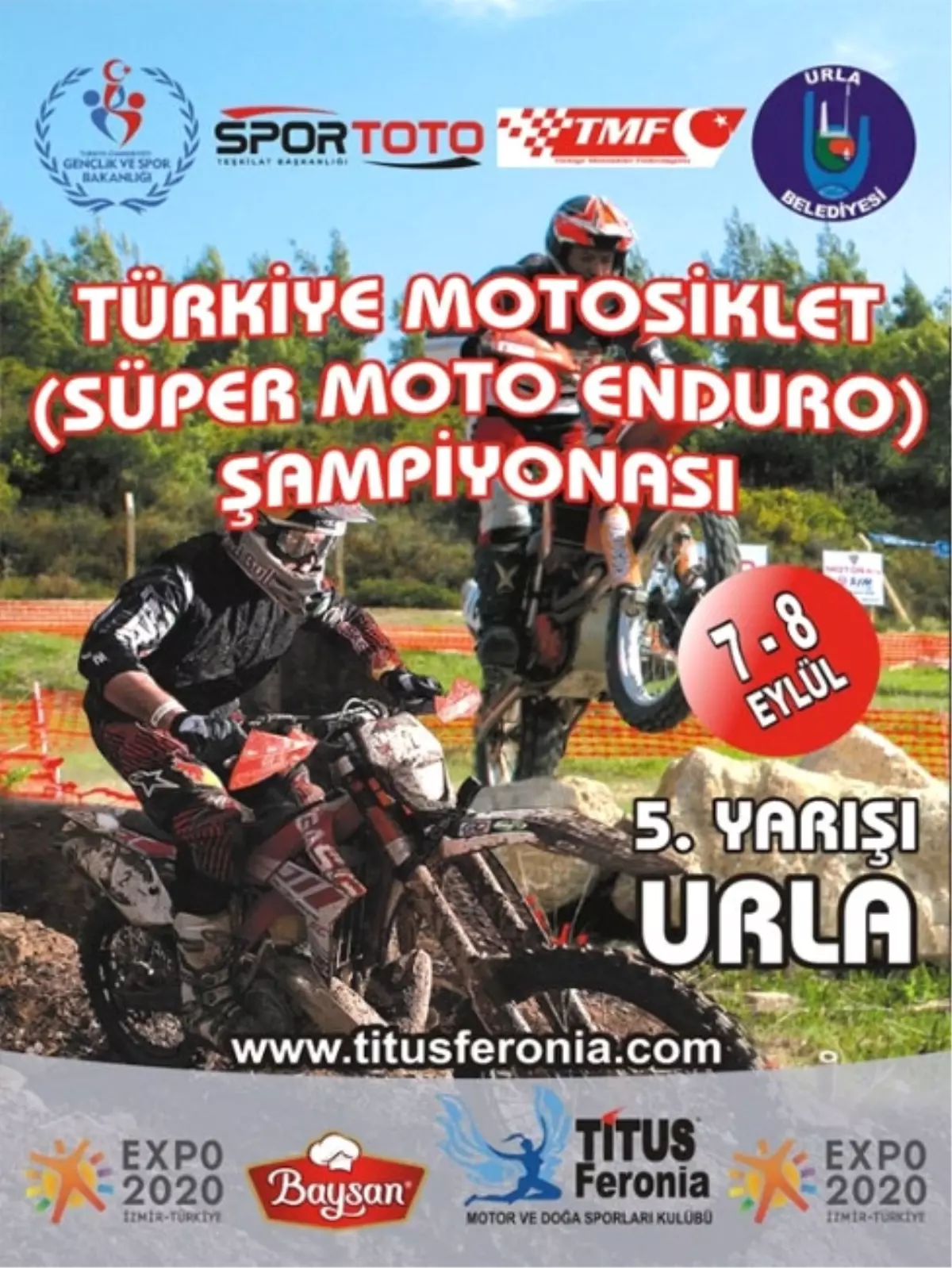 Türkiye Motosiklet Şampiyonası (Enduro) 5.yarışı Urla\'da