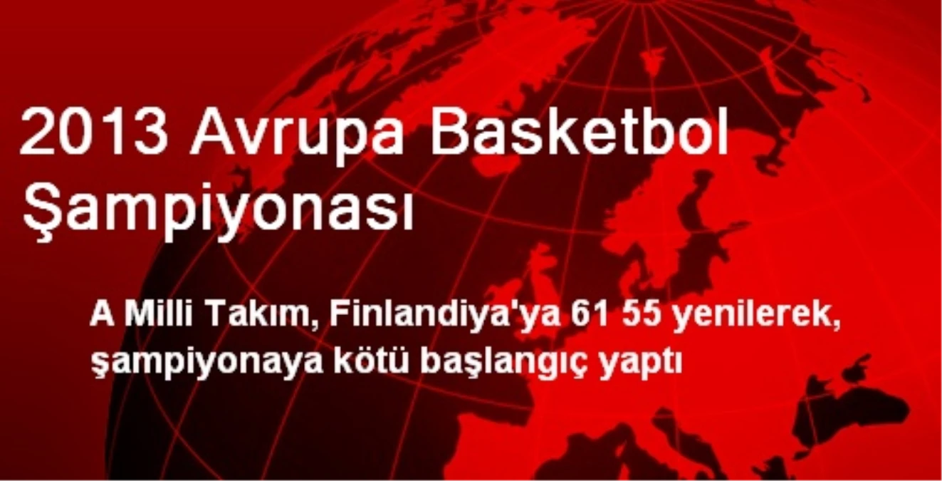 2013 Avrupa Basketbol Şampiyonası