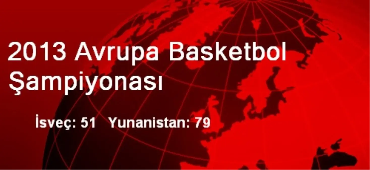 2013 Avrupa Basketbol Şampiyonası