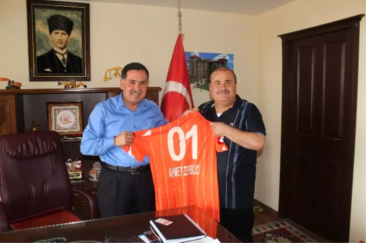 Adanaspor\'dan Başkan Zenbilci\'ye Ziyaret