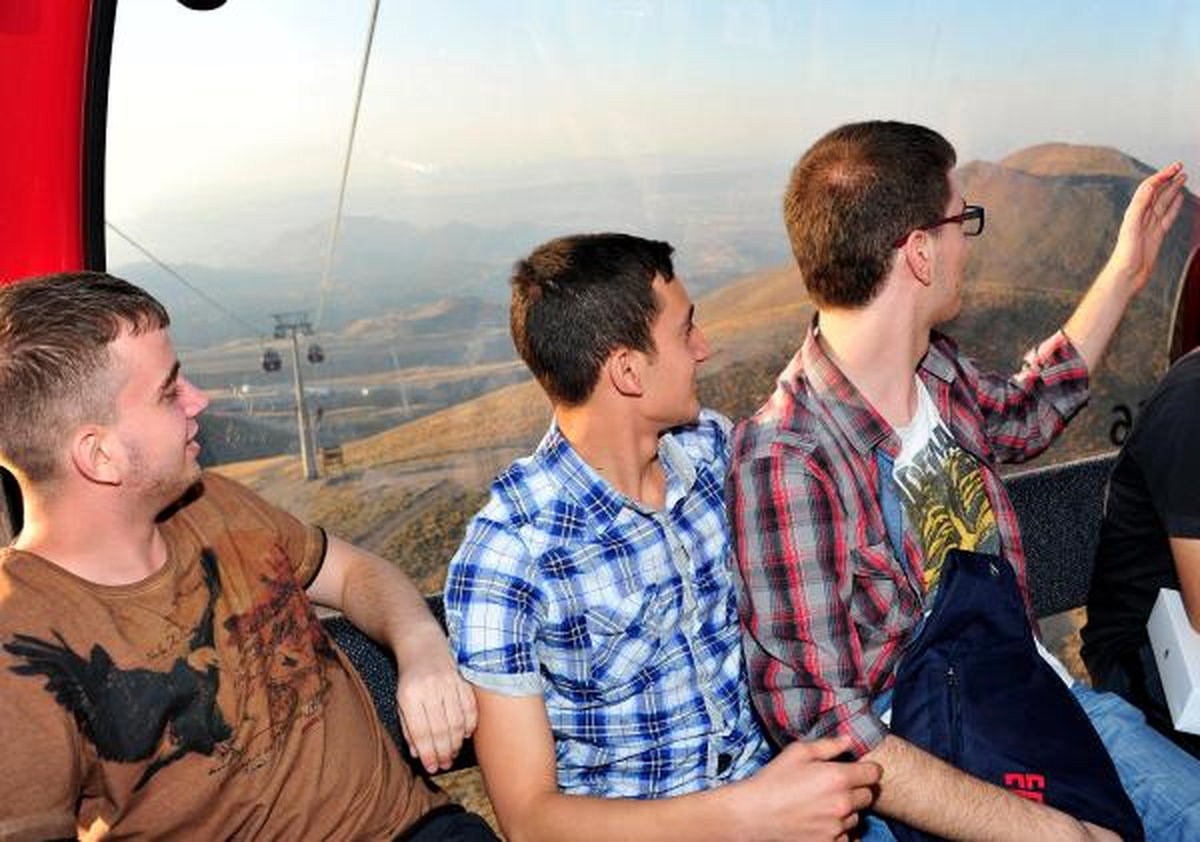 AGÜ, Kayıt Yaptıran Öğrencilere Kayseri\'yi Gezdirdi