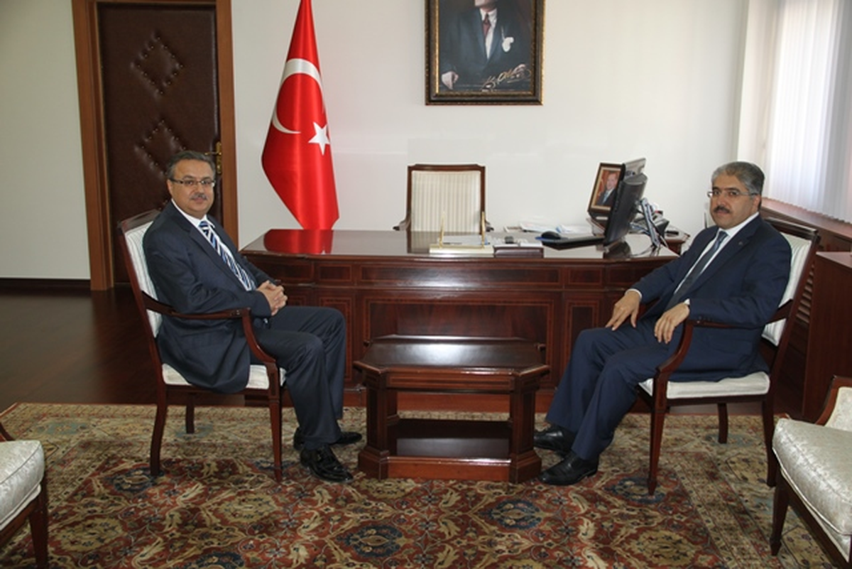 Bartın Valisi Ali Çınar\'dan, Vali Ali İhsan Su\'ya Ziyaret