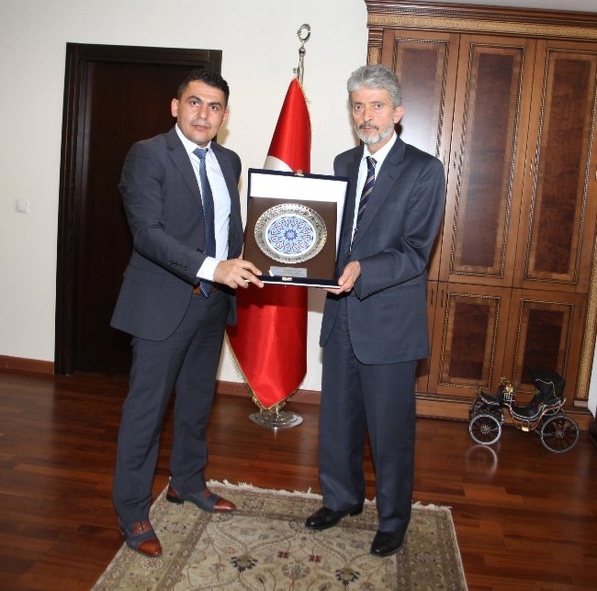 Başkan Tuna\'ya Halter Federasyonundan Ziyaret