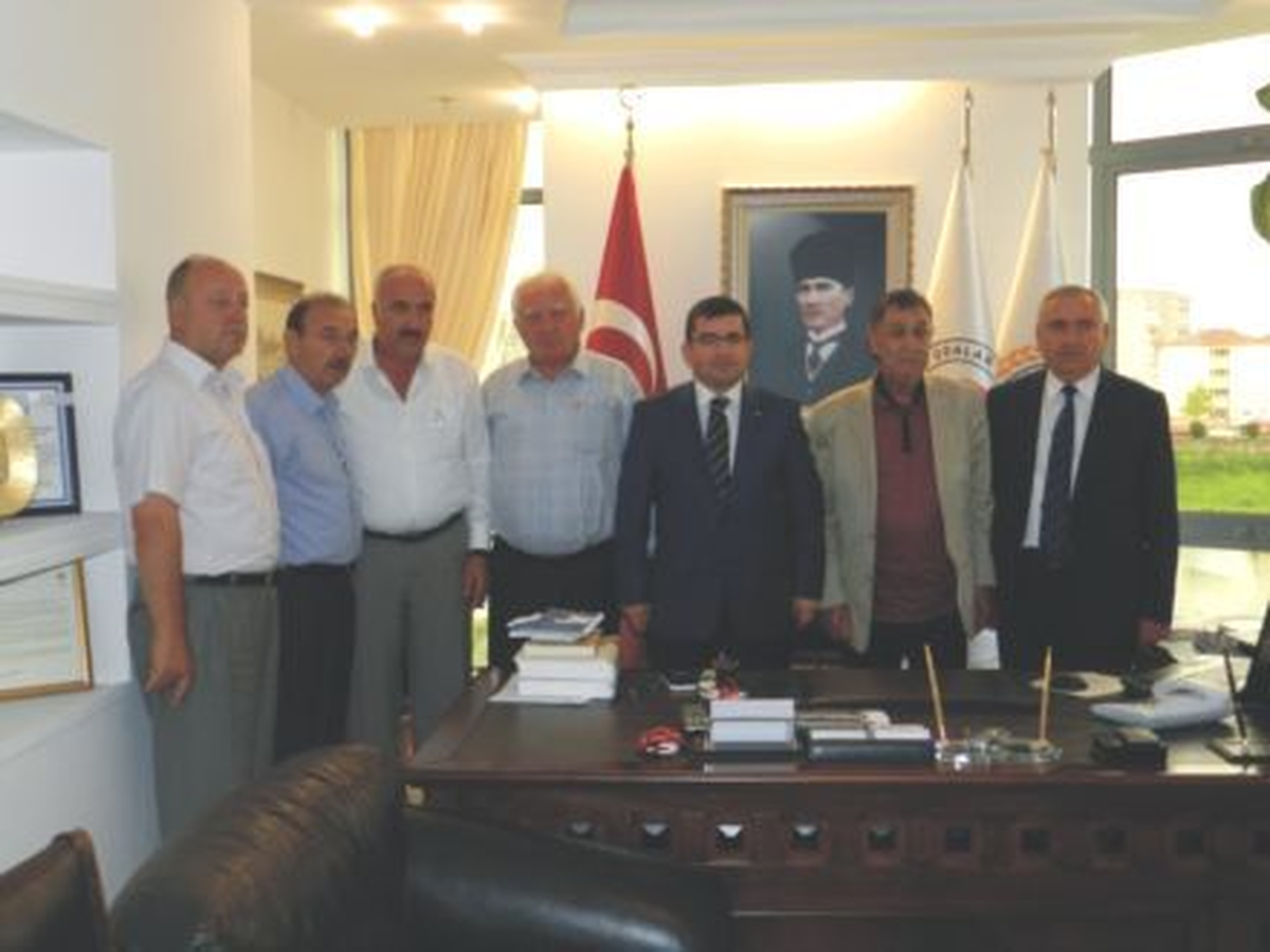 Çarşamba Ticaret ve Sanayi Odası Başkanı Yılmaz\'a "Hayırlı Olsun" Ziyareti
