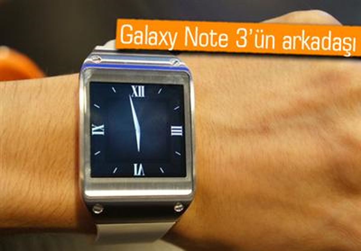 Ifa 2013: Samsung, Akıllı Saati Galaxy Gear\'ı Tanıttı