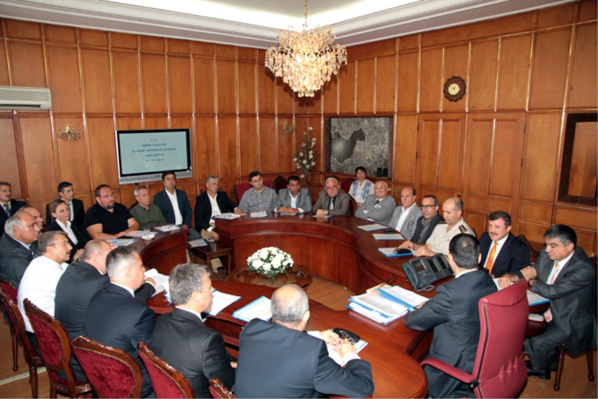 İl Spor Güvenliği Vali Mustafa Toprak Başkanlığında Yapıldı