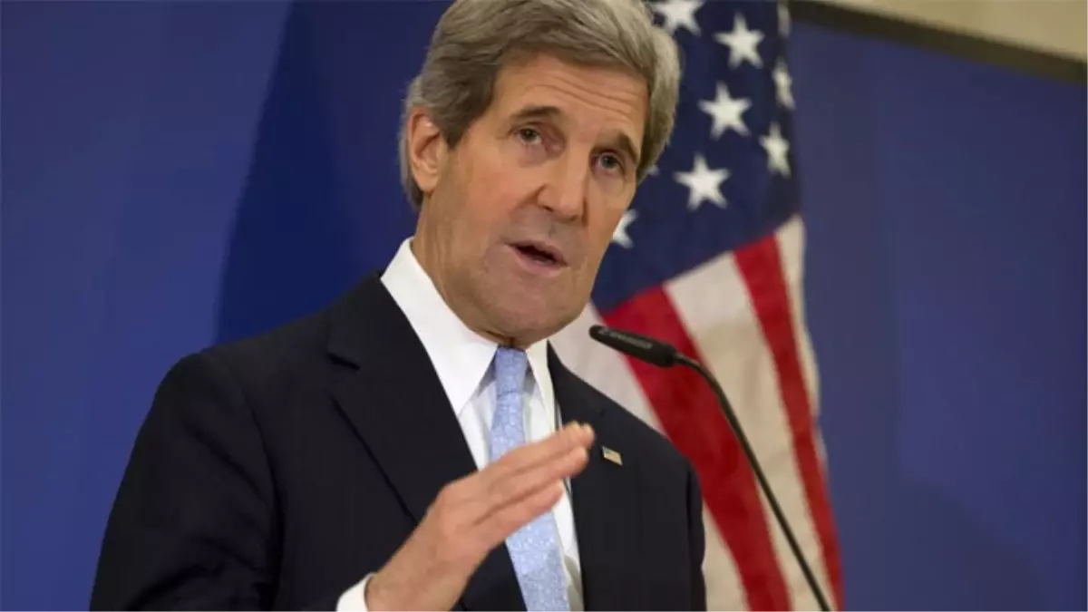 Kerry: Suriye\'deki Katliama Seyirci Kalamayız