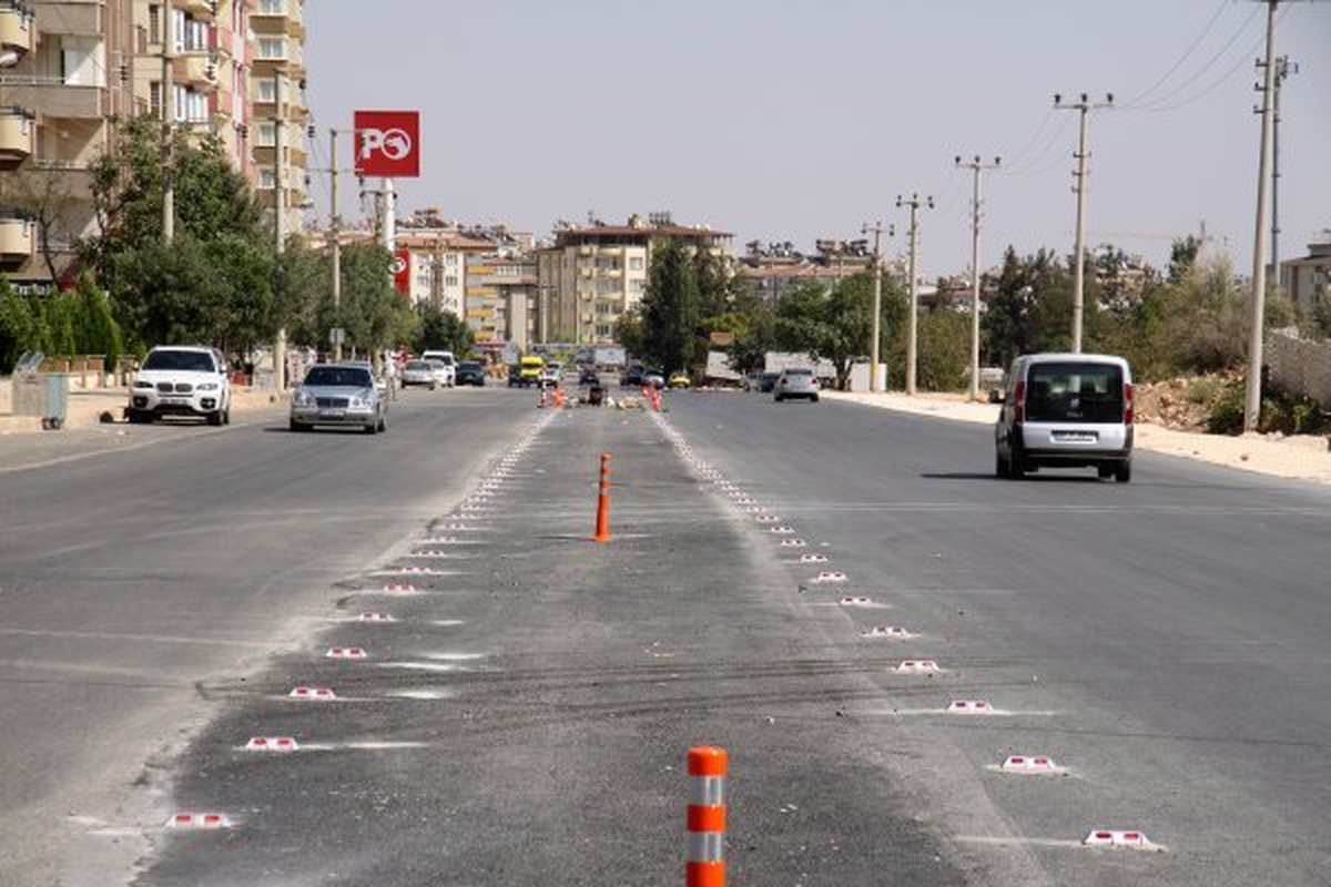 Muhsin Yazıcıoğlu Bulvarı\'ndaki Çalışmalar
