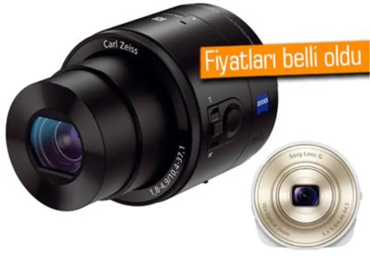 Sony\'nin Lens Kameraları Qx10 ve Qx100 Resmi Olarak Duyuruldu