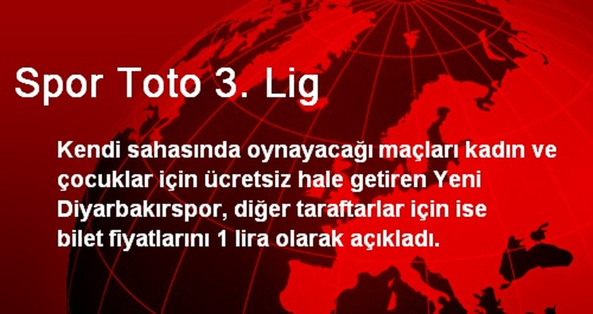 Spor Toto 3. Lig