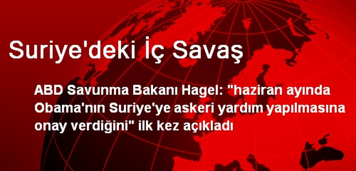 Suriye\'deki İç Savaş