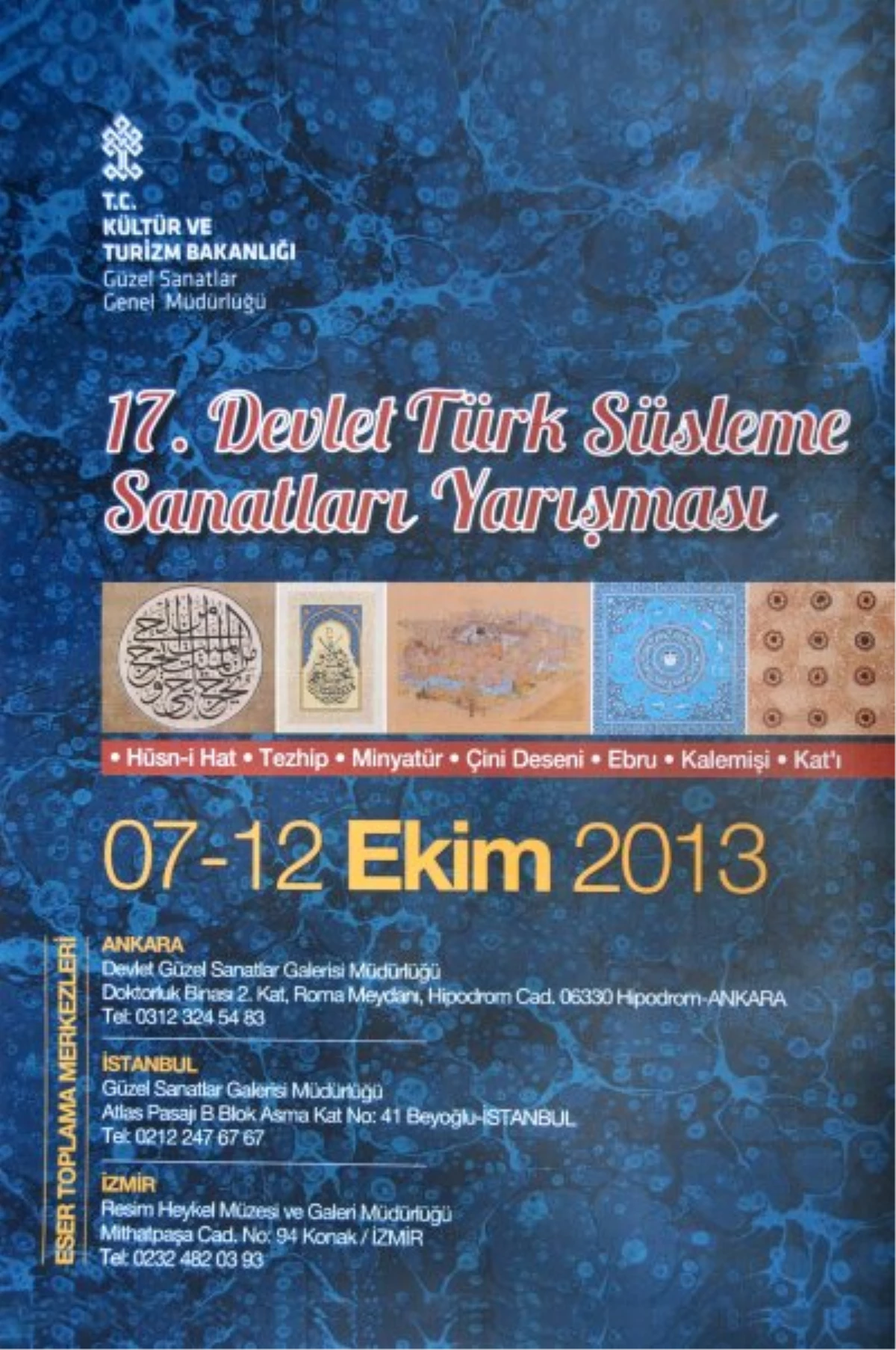 Türk Süsleme Sanatları Yarışması Başvuruları Başlıyor