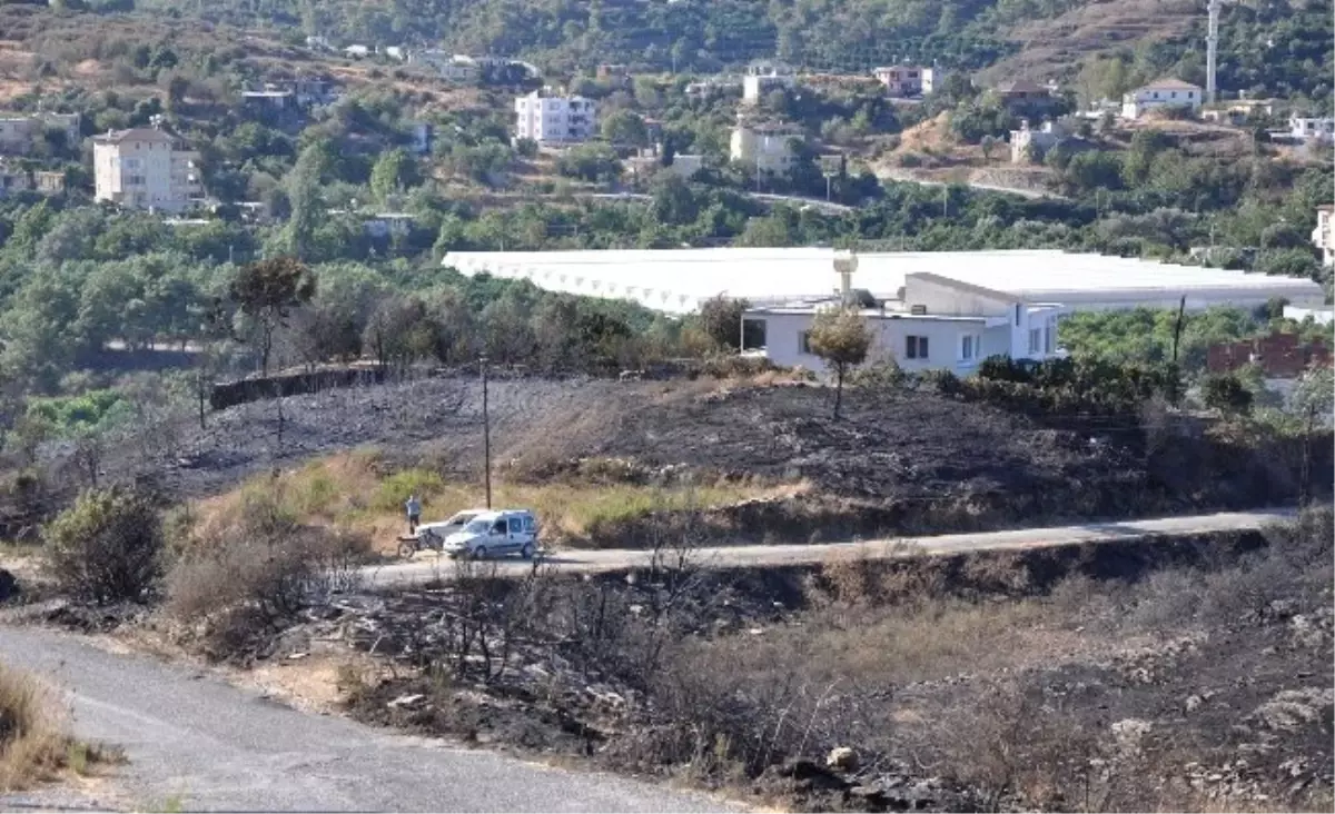 Alanya\'da Yangın Söndürüldü