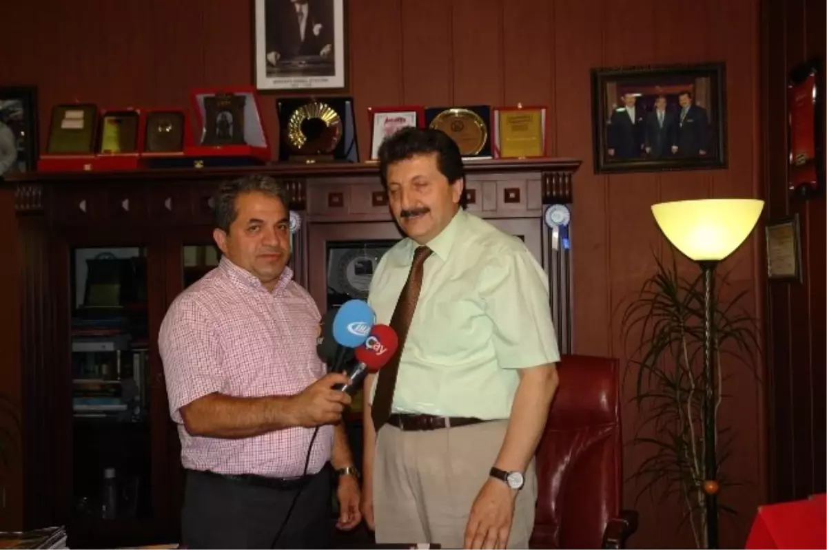 Bayburt Ticaret ve Sanayi Odası Başkanı Yumak, Çay Tv\'nin Konuğu Oldu